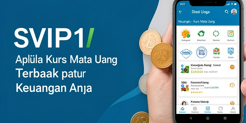 Tampilan antarmuka SVIP1 untuk konversi mata uang dengan fungsi intuitif.