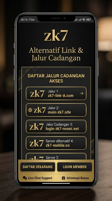Halaman Link Alternatif untuk zk7 di Android